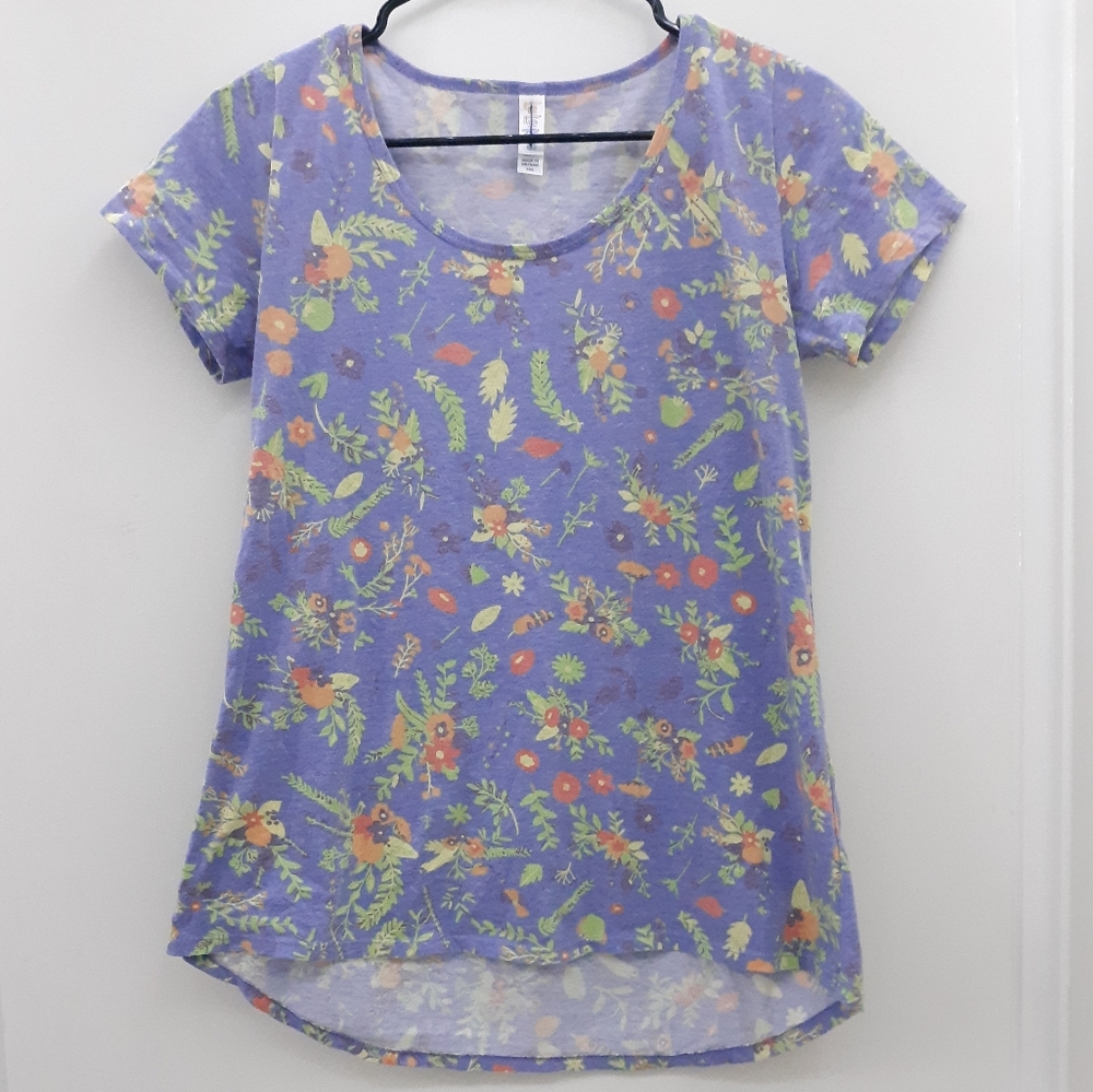 Spring Floral Printed Top